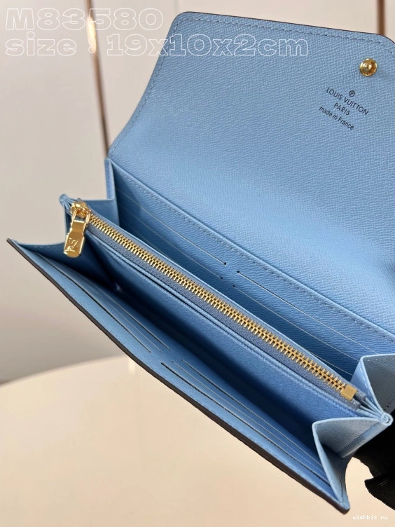 WIS Vuitton Louis WALLET-19*10.5*2cm SARAH 0804